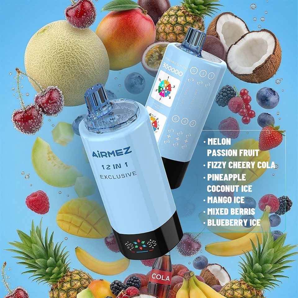 Airmez 12 in 1 300K 300000 Puffs Disposable Vape