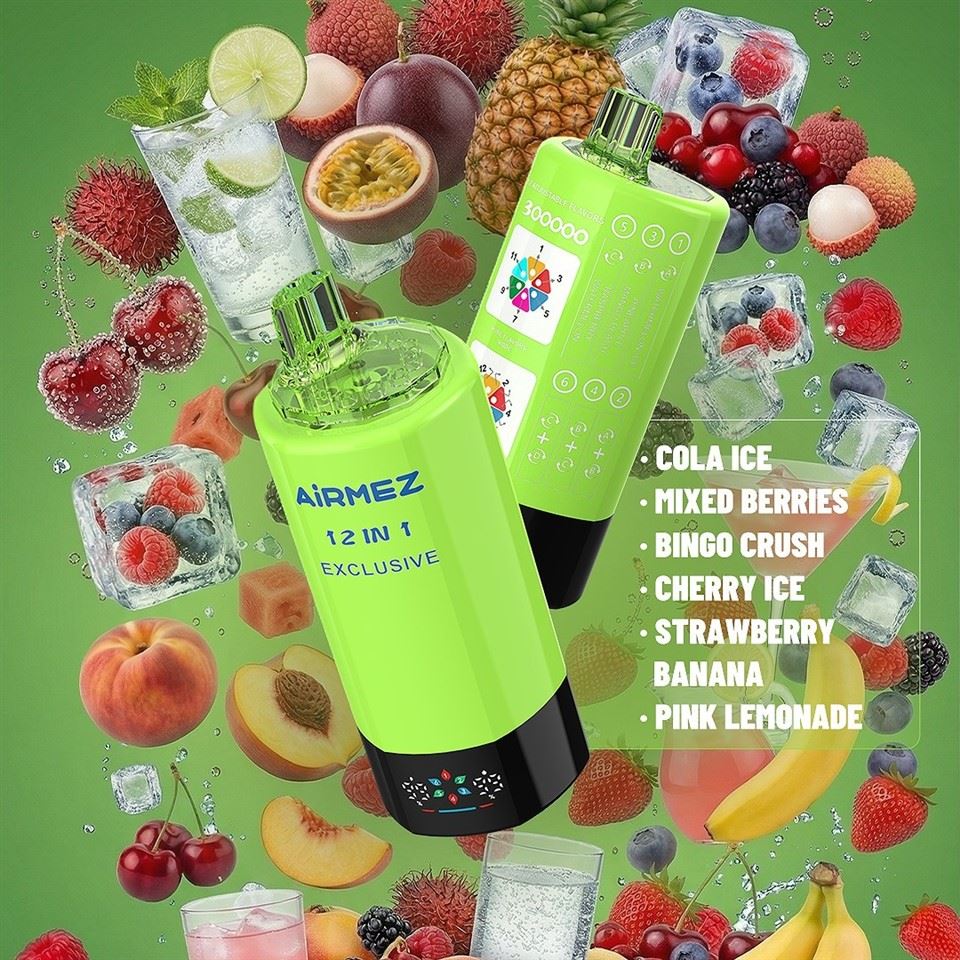 Airmez 12 in 1 300K 300000 Puffs Disposable Vape price