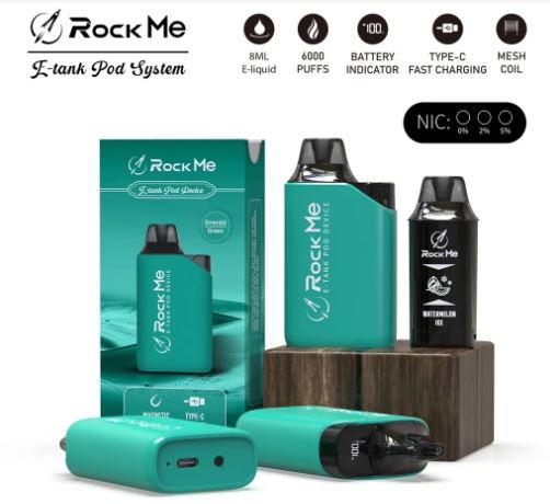 Luckee Rock Me E-Tank Device Disposable Vape best